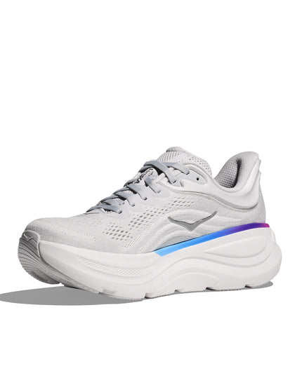 HOKA Bondi 9 - Cosmic Grey/Whiteimage3- The Sports Edit