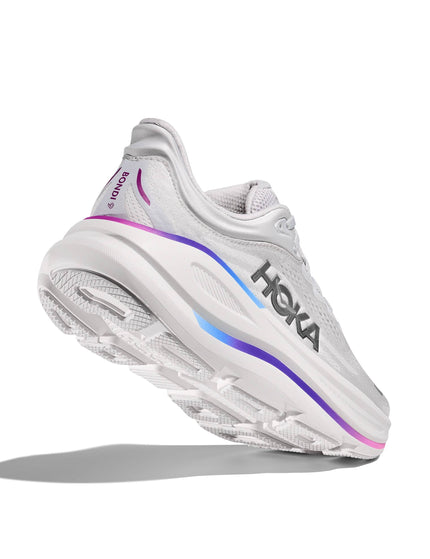 HOKA Bondi 9 - Cosmic Grey/Whiteimage5- The Sports Edit