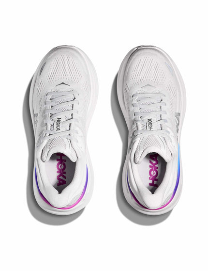 HOKA Bondi 9 - Cosmic Grey/Whiteimage6- The Sports Edit
