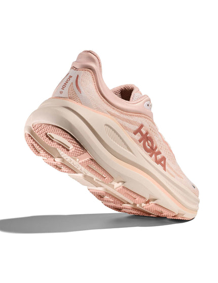 HOKA Bondi 9 - Rose Latte/Rose Creamimage4- The Sports Edit