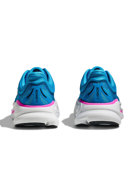 HOKA Bondi 9 - Skyward Blue/Neon Fuchsiaimage5- The Sports Edit