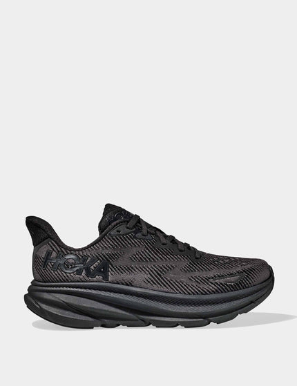 HOKA Clifton 9 - Blackimage1- The Sports Edit