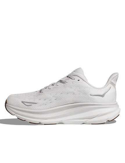 HOKA Clifton 9 - Nimbus Cloud/Whiteimage4- The Sports Edit