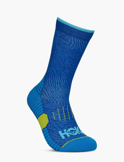 HOKA Crew Run Sock 3-Pack - Alpine Blue/Cardamon/Ultramarineimage2- The Sports Edit