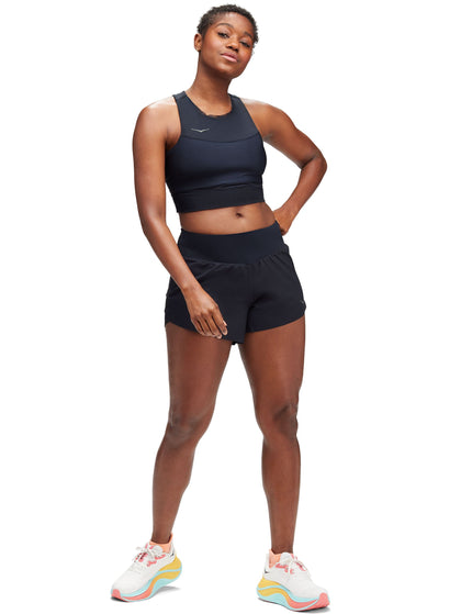 HOKA Glide 4'' Short - Blackimage8- The Sports Edit