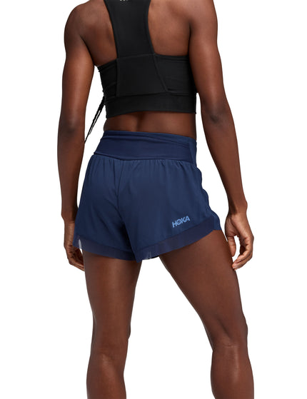 HOKA Glide 4" Short - Midnight Blueimages2- The Sports Edit