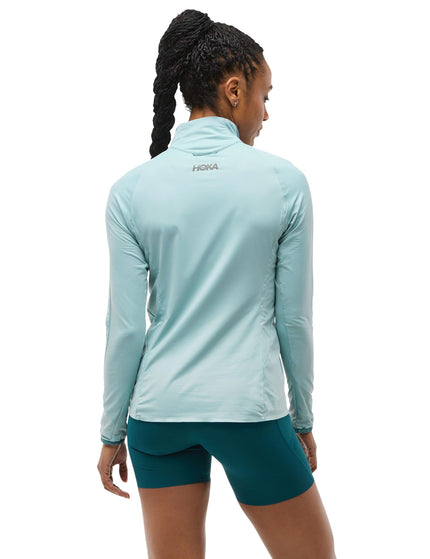 HOKA GlideTech Quarter Zip - Druzyimage2- The Sports Edit