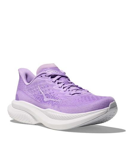 HOKA Mach 6 - Aster Flower/Whiteimage2- The Sports Edit