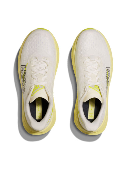 HOKA Mach 6 - White/Neon Hoka Citrusimages7- The Sports Edit