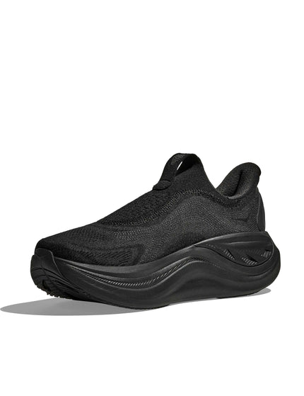 HOKA Skyward Laceless - Blackimage3- The Sports Edit