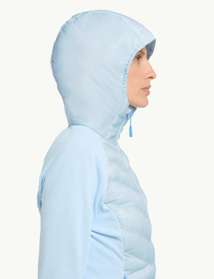 Jack Wolfskin Routeburn Pro Hybrid Jacket - Ice Blueimage3- The Sports Edit