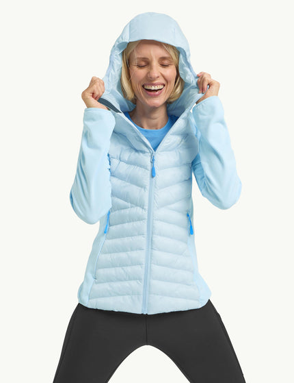 Jack Wolfskin Routeburn Pro Hybrid Jacket - Ice Blueimage5- The Sports Edit