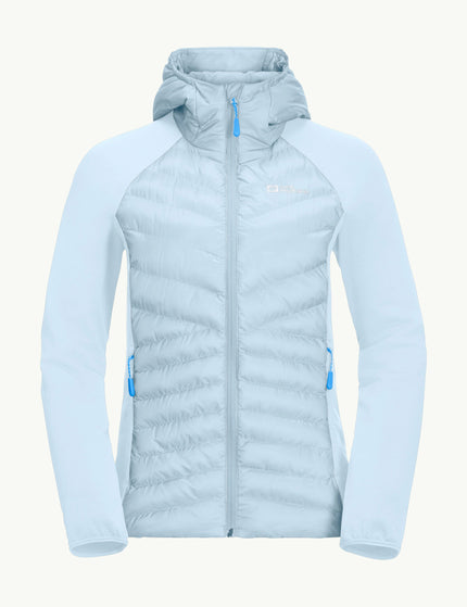 Jack Wolfskin Routeburn Pro Hybrid Jacket - Ice Blueimage6- The Sports Edit