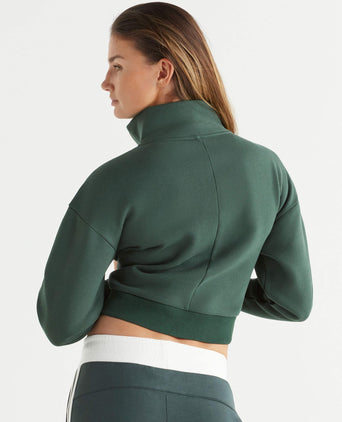 Rihanna Stripe Sweat - Deep Green