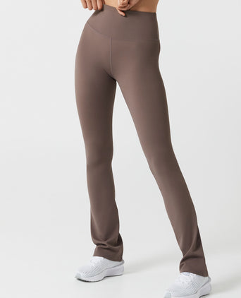 Zara Bootcut Legging Fit - Coffee