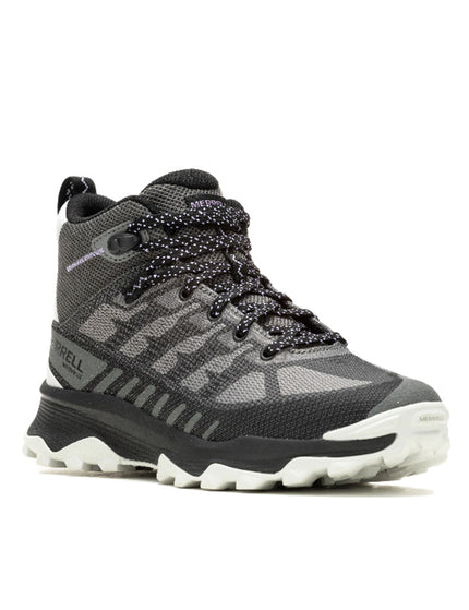 Merrell Speed Eco Mid Waterproof - Charcoal/Orchidimage3- The Sports Edit