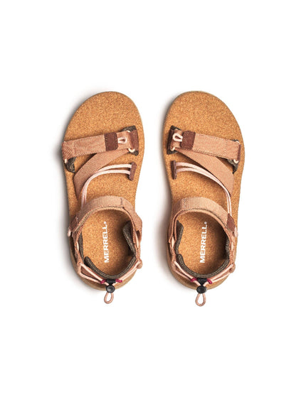 Merrell Speed Fusion Web RMX Sandal - Tan Roseimage4- The Sports Edit