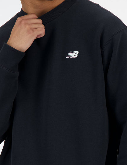 New Balance Sport Essentials Fleece Crew - Blackimages4- The Sports Edit