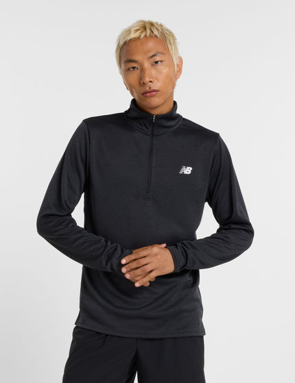 New Balance Sport Knit 1/4 Zip - Blackimages1- The Sports Edit
