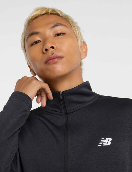 New Balance Sport Knit 1/4 Zip - Blackimages4- The Sports Edit
