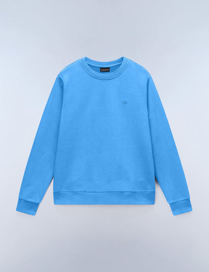 Napapijri Aurora Crew Neck Sweatshirt - Blue Jasperimages4- The Sports Edit