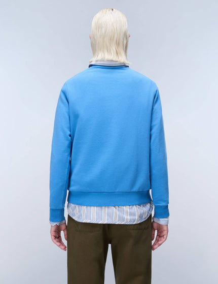 Napapijri Aurora Crew Neck Sweatshirt - Blue Jasperimages2- The Sports Edit