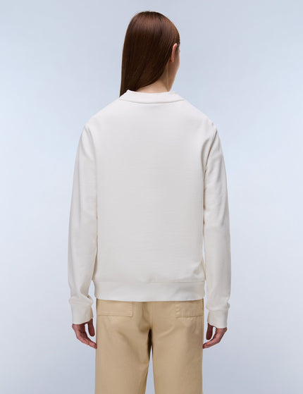 Napapijri Aurora Crew Neck Sweatshirt - White Whisperimages2- The Sports Edit