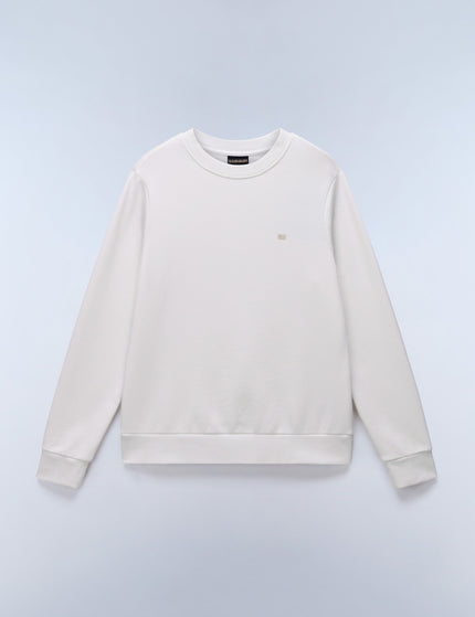 Napapijri Aurora Crew Neck Sweatshirt - White Whisperimages4- The Sports Edit