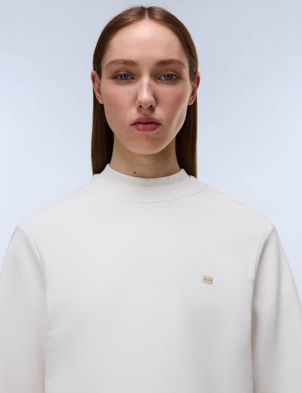 Napapijri Aurora Crew Neck Sweatshirt - White Whisperimages3- The Sports Edit