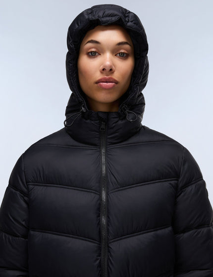 Napapijri Ega Long Puffer Jacket - Blackimages4- The Sports Edit