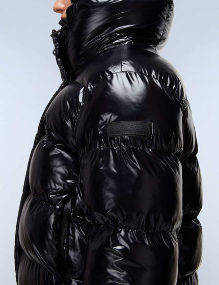 Napapijri Glane Mirror Puffer Jacket - Blackimages5- The Sports Edit