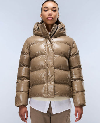 Glane Mirror Puffer Jacket - Fallen Rock
