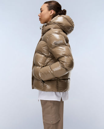 Glane Mirror Puffer Jacket - Fallen Rock