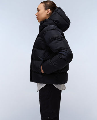 Glane Puffer Jacket - Black
