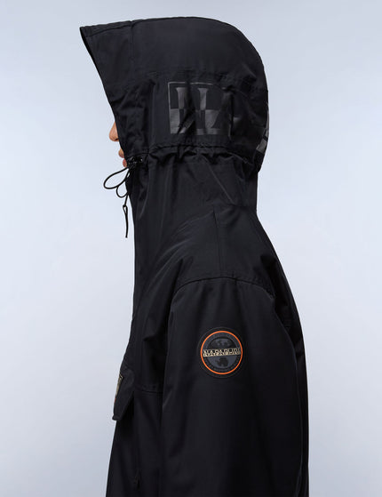 Napapijri Rainforest Next Winter Anorak Jacket - Blackimages5- The Sports Edit