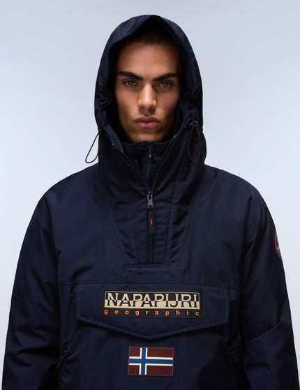 Napapijri Rainforest Next Winter Anorak Jacket - Dark Blueimages3- The Sports Edit