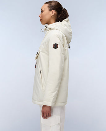 Rainforest Pocket Winter Anorak Jacket - Beige