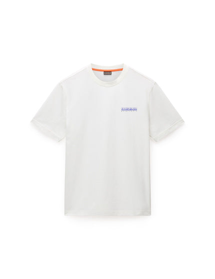 Napapijri Guide Jersey Short Sleeve T-Shirt - Whiteimages5- The Sports Edit