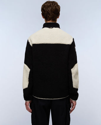 Yupik Full-Zip Fleece - Black/White