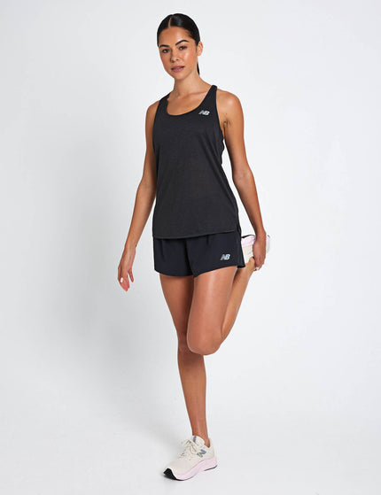 New Balance Athletics Tank - Black Heatherimage4- The Sports Edit