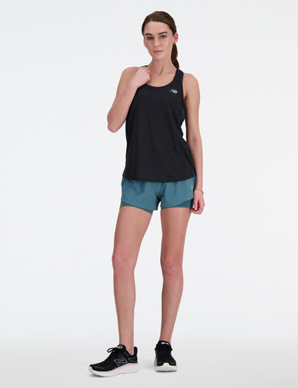 New Balance Athletics Tank - Black Heatherimage6- The Sports Edit