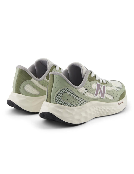 New Balance Fresh Foam Arishi v4 Tiralux Shoes - Sea Salt/Olivine/Dark Olivineimage5- The Sports Edit