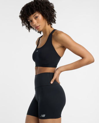 NB Essential Run Bra - Black