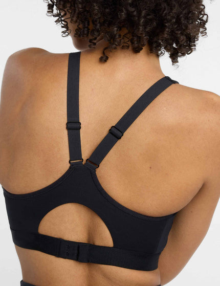 New Balance NB Essential Run Bra - Blackimage6- The Sports Edit