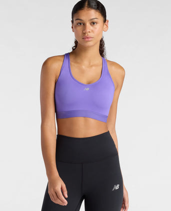 NB Essential Run Bra - Electric Purple