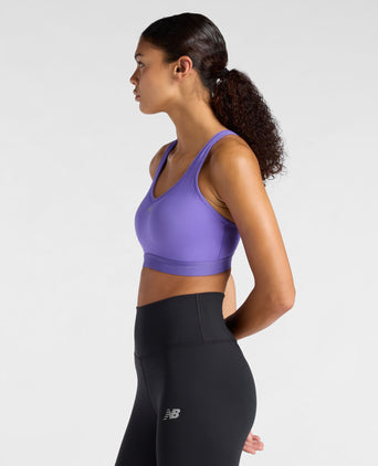 NB Essential Run Bra - Electric Purple