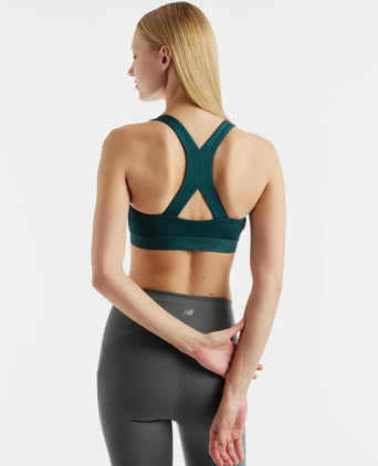 NB Essential Train Bra - Medusa Green