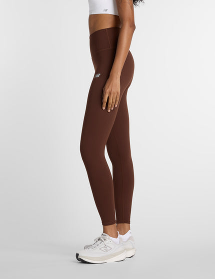 New Balance NB Harmony High Waisted Legging 25" - Pumpernickelimages3- The Sports Edit