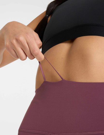 New Balance NB Sleek High Waisted Legging 27" - Faded Plumimage4- The Sports Edit