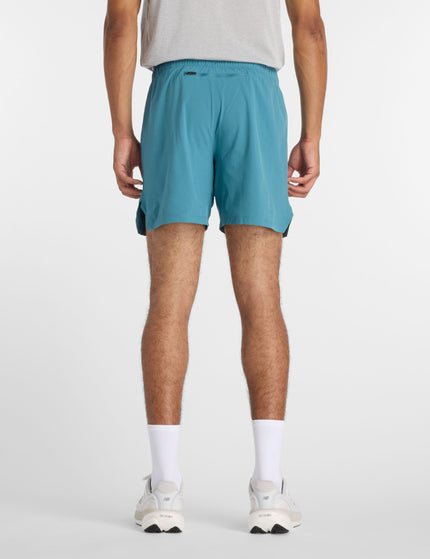 New Balance Rc Short 7" - Big Teal/Slate Greyimages2- The Sports Edit
